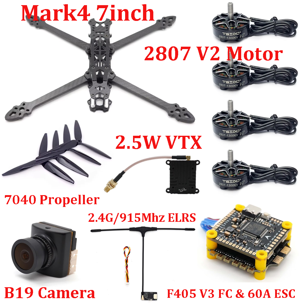 Drone Power Distribution Board - Mark4 7인치 프레임 키트 F405 V3