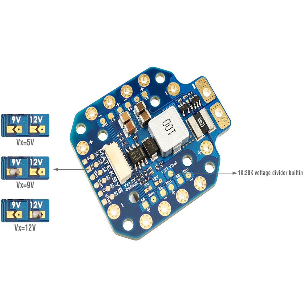 MATEK PDB-HEX BEC 전원 분배 보드, 12 - Drone Power Distribution Board 리뷰 및 가격