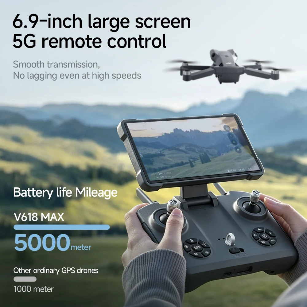 4K, 6K, 8K 카메라, V618 MAX GPS 드 - Drone Gps Mount 리뷰 및 가격